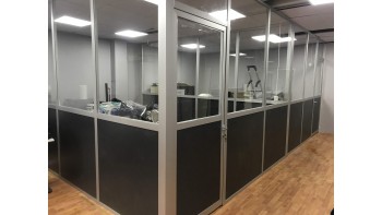 Yarı camlı ofis bölme